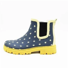 Gegnsætt konur Low Cut tísku gúmmístígvél